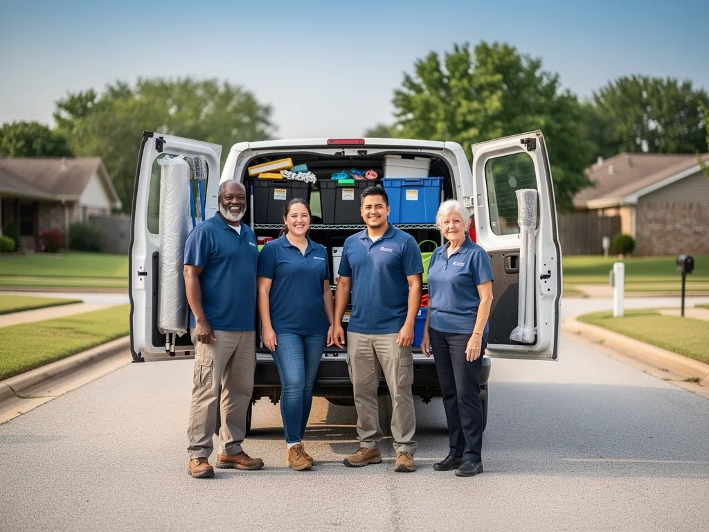 Arkansas Biohazard Cleanup Co team